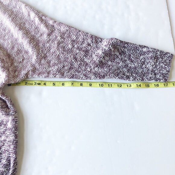 J JILL Pure Jill Artisanal Ombre Plumberry Multi Pullover Sweater Womens XS - Picture 7 of 8